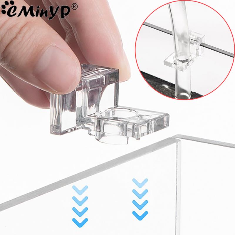Aquarium Fish Background - 4Pcs Fish Tank Acrylic Clips for