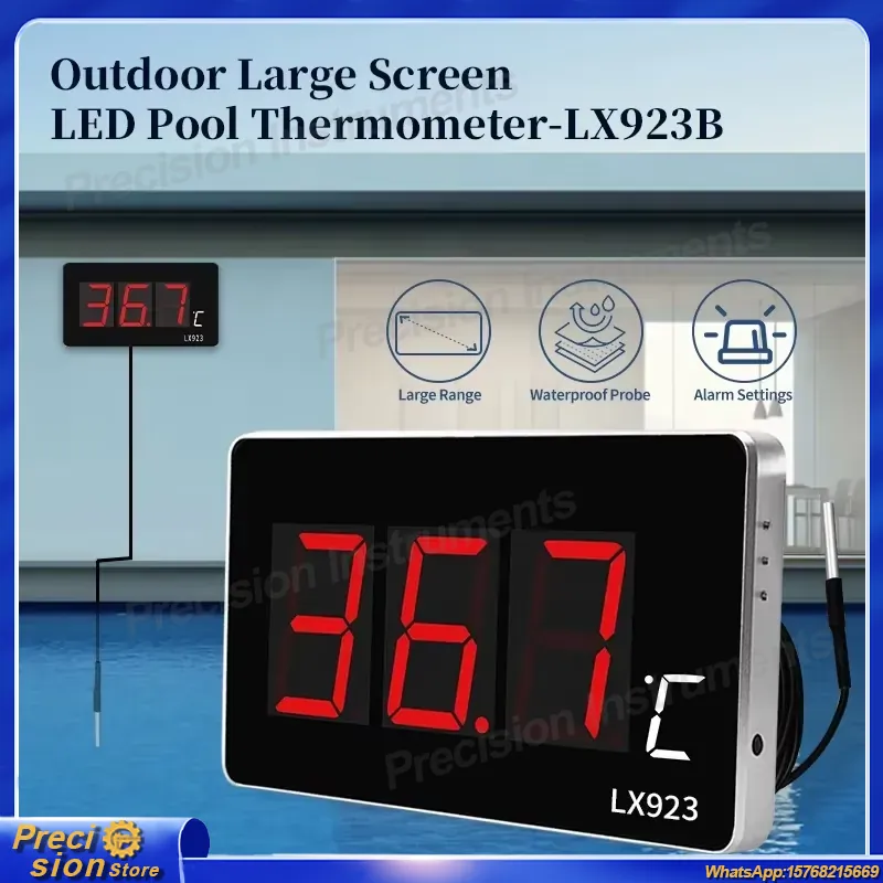 Aquarium Fish Tank - Digital Pool Thermometer Fish Tank Temperature