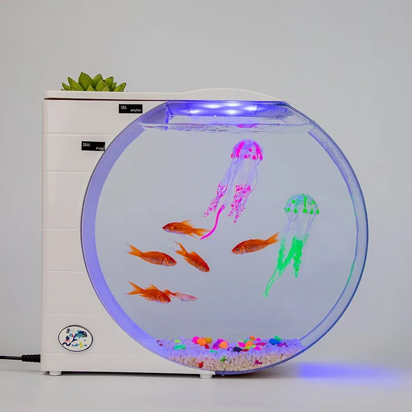New Electronic Jellyfish Aquar - огляд і ціна Aquarium Fish In Bowl