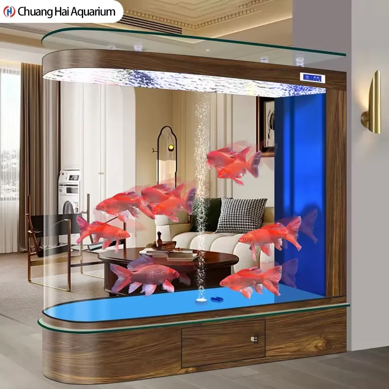 Large-scale 2026 New Smart Gla - огляд і ціна Aquarium Fish In Bowl