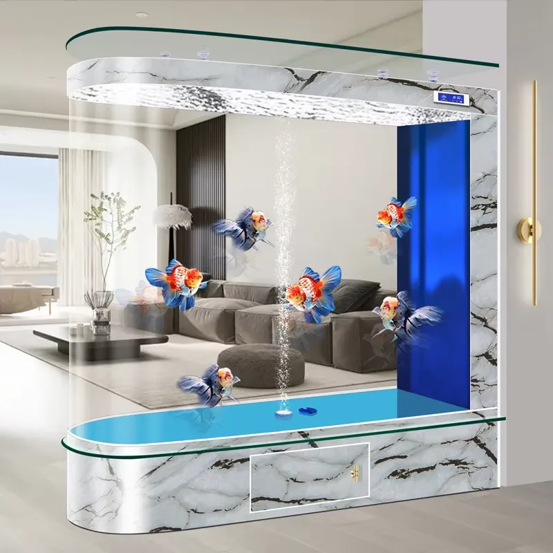 Large-scale 2026 New Smart Gla - огляд і ціна Aquarium Fish In Bowl