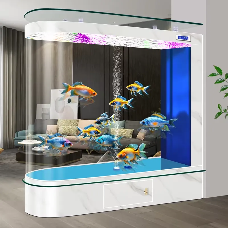 Large-scale 2026 New Smart Gla - огляд і ціна Aquarium Fish In Bowl