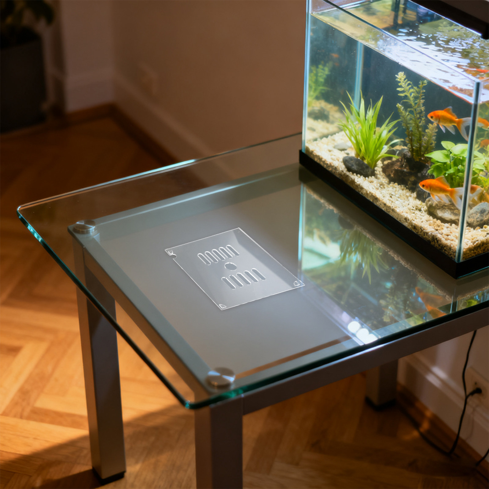 2Pcs Circular Acrylic Aquarium - огляд і ціна Aquarium Fish In Bowl