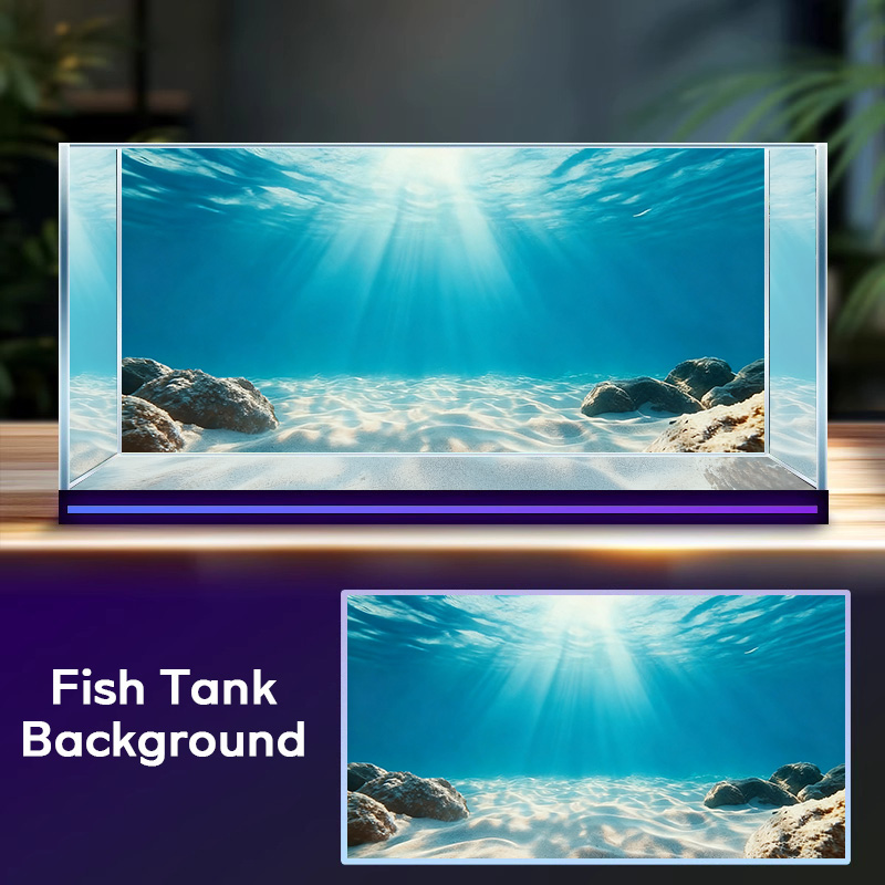 Blue Sea Clear Sand, Fish Tank - огляд і ціна Aquarium Fish Background