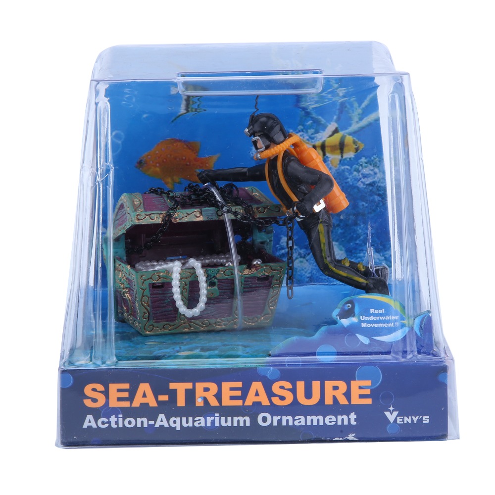 Resin Aquarium Ornament Live-A - огляд і ціна Aquarium Fish Background
