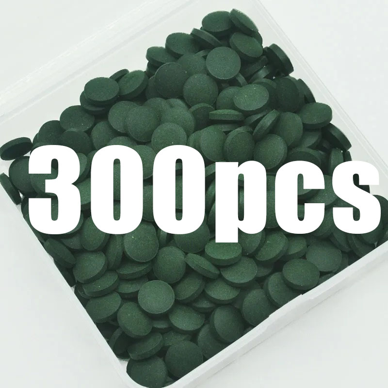 50-300Pcs High Purity Spirulin - огляд і ціна Aquarium Fish Holiday Food