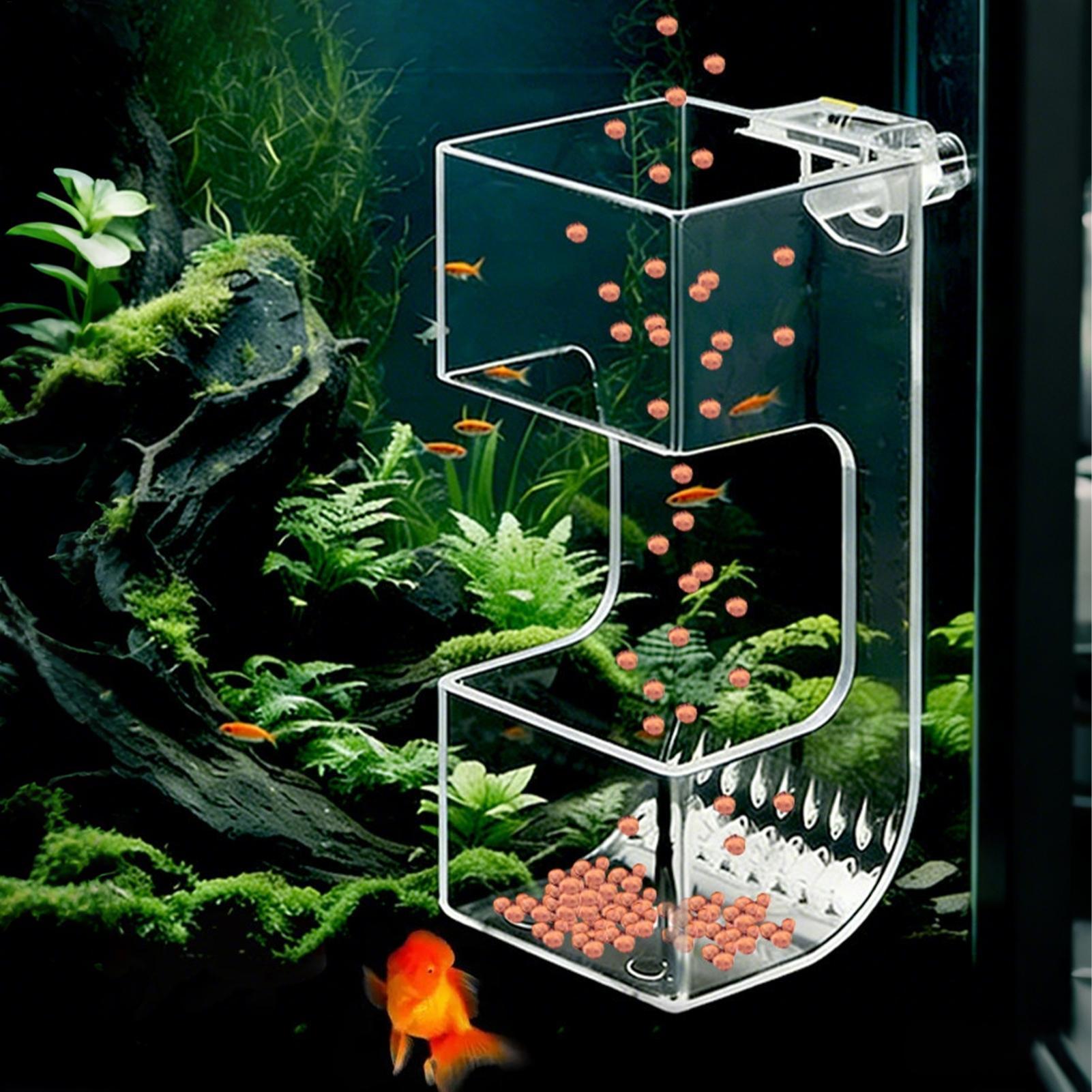 Aquarium Fish Feeder Box Trans - огляд і ціна Aquarium Fish Holiday Food