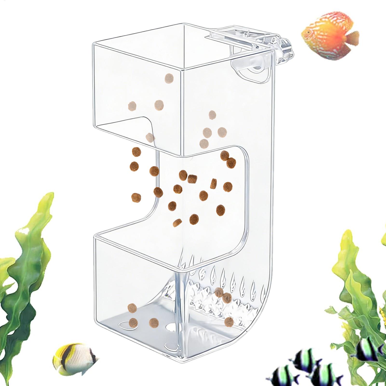 Aquarium Fish Feeder Box Trans - огляд і ціна Aquarium Fish Holiday Food