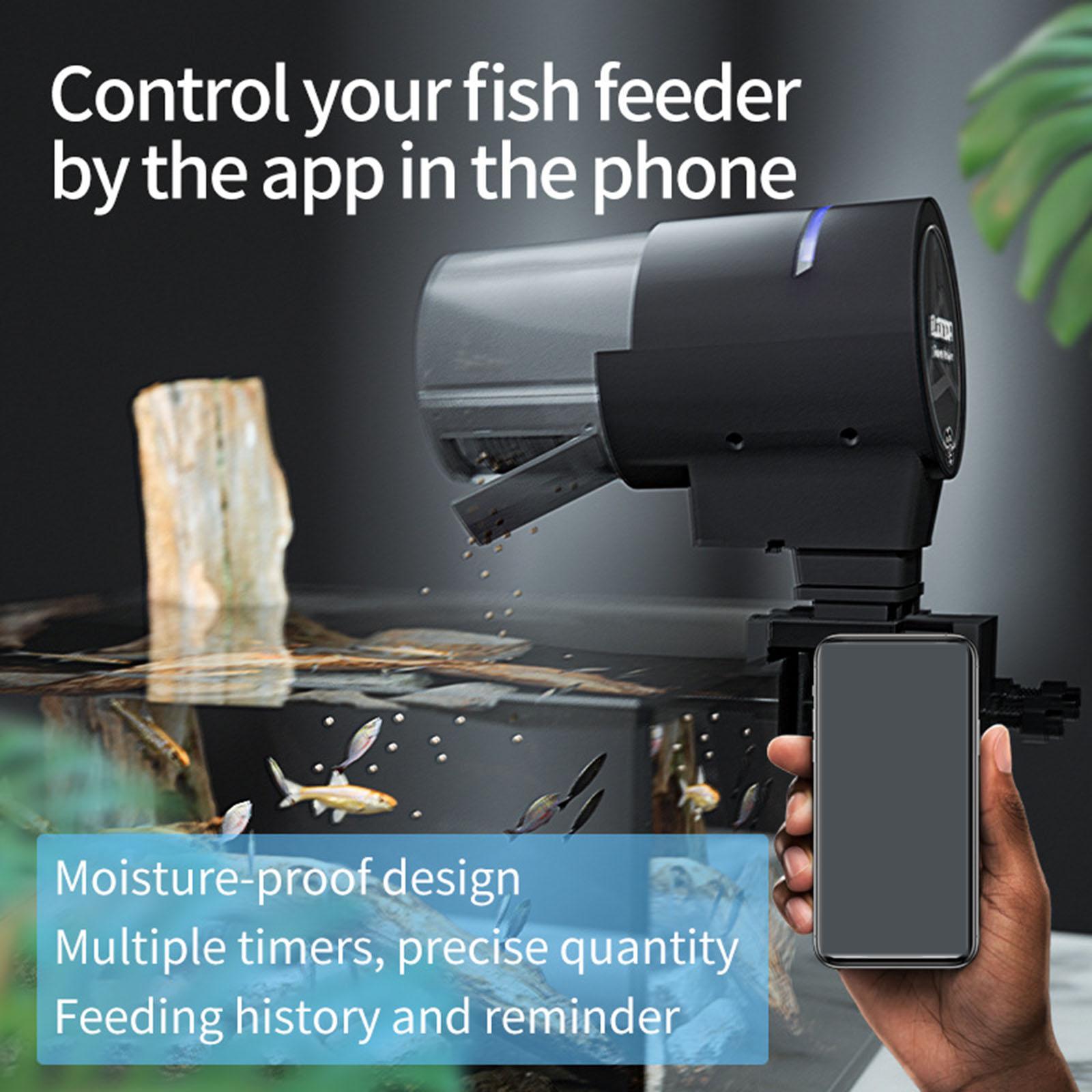 Large Capacity WiFi Automatic  - огляд і ціна Aquarium Fish Holiday Food