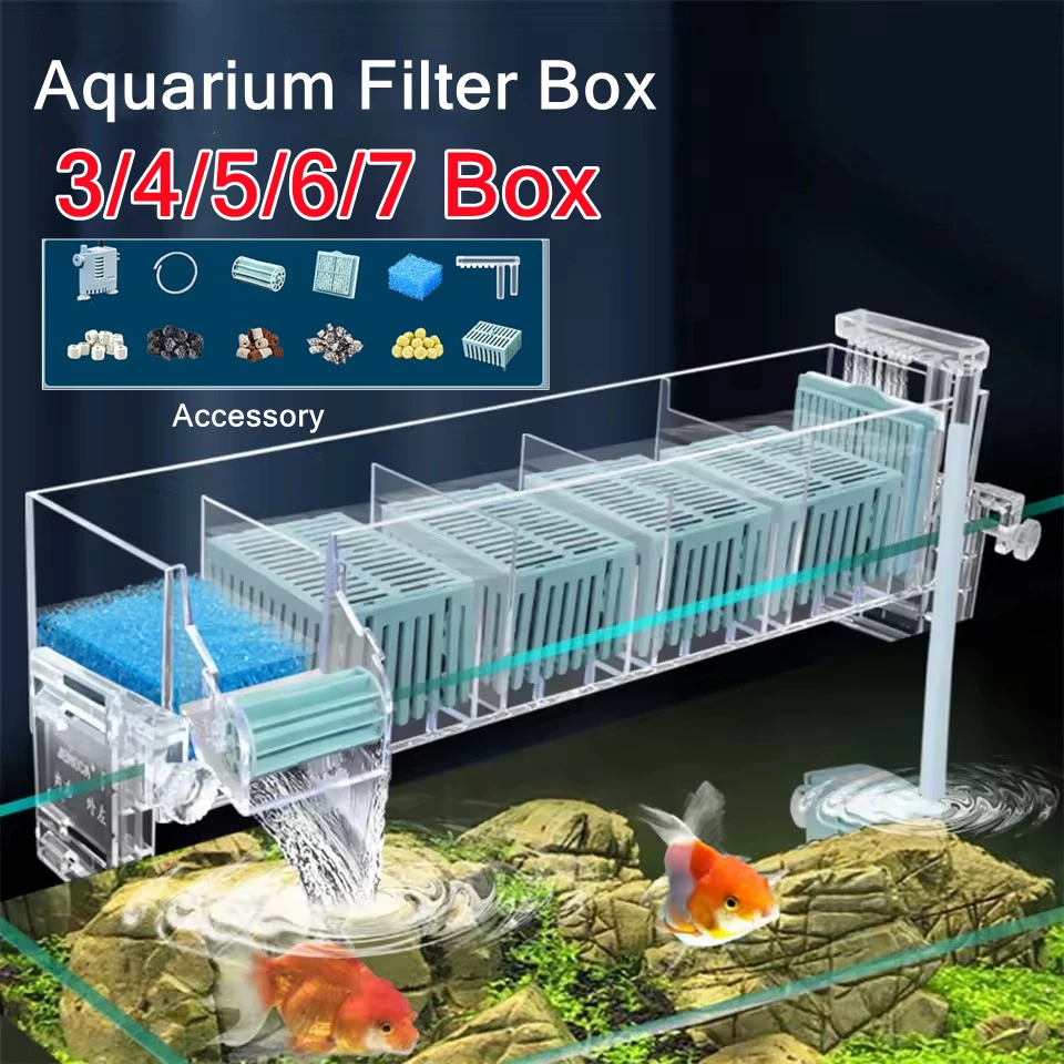 220V Aquarium Wall-Mounted Wat - огляд і ціна Aquarium Fish Background